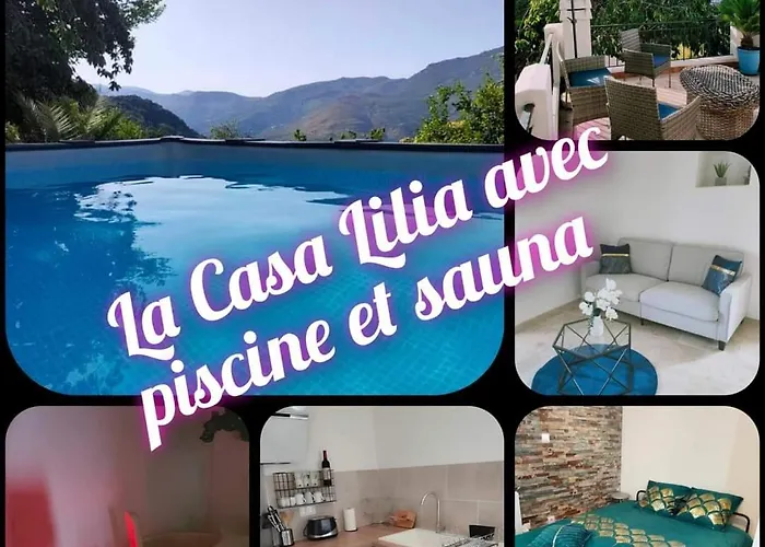 Maison Corse Avec Piscine Et Sauna - La Casa Lilia